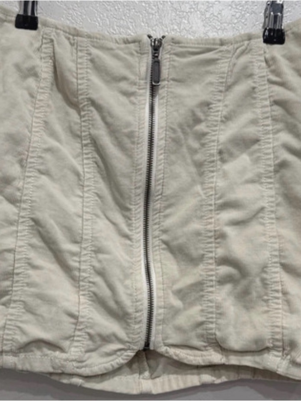 We The Free Layla Cord Mini Skirt - Cheesecake ($68 MSRP) - Picture 5 of 10